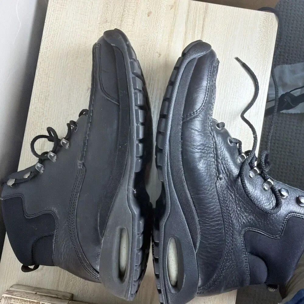 Cole Haan Country Black Hiking  Boots Mens 8.5M CO1617